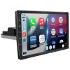 Binize Android 13 Car Stereo Head Unit 10 Inch Single Din with Wireless Carplay&Wireless Android Auto, 2+32G,GPS Navigation Receiver,Bluetooth,FM,Dual USB,Mirror Link,Support Backup Camera view 4