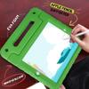 HDE Case for iPad 9th Generation 10.2 inch for Kids with Built-in Screen Protector Shockproof Cover with Handle Stand fits 2021 9th Gen, 2020 8th, 2019 7th Models Green view 4