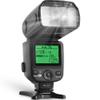 Altura Photo Camera Flash with LCD Display for DSLR & Mirrorless Cameras - External Speedlite Featuring a Standard Hot Shoe, Universal Speedlight for Canon, Sony, Nikon, Panasonic and More