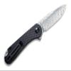 Civivi C907DS Elementum Damascus Linerlock Folding Knife Pocket Folder view 3