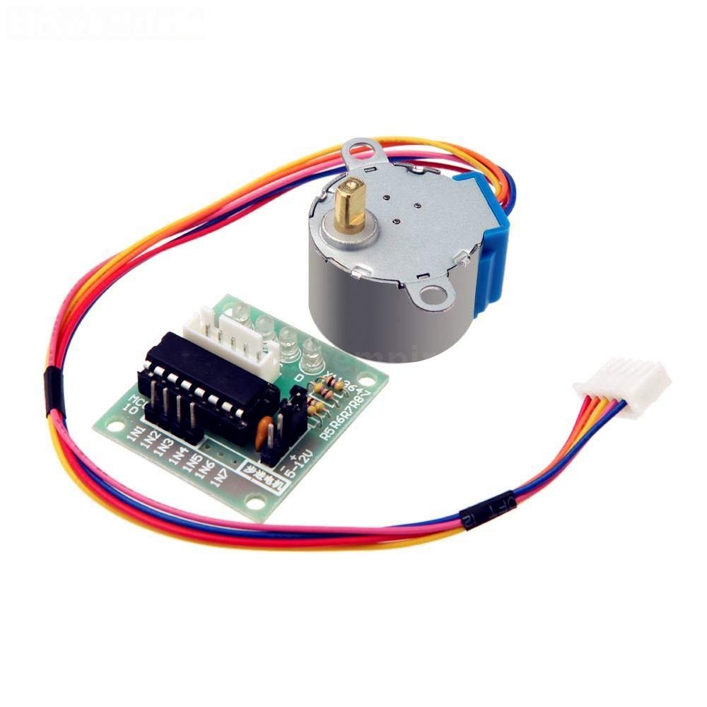 1Set 5 Line 4 Phase 5V Stepper Motor 28BYJ-48 + Drive Test Module Board ULN2003 Stepping Driver 28BYJ-48-5V