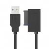 1Pcs USB 2.0 to 7+6 13Pin Slimline SATA Laptop CD/DVD ROM Optical Adapter Cable view 1