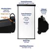 CFS Products Retractable White Photo ID Backdrop for Passport Photos (Wall/Ceiling) view 3