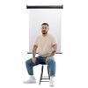 CFS Products Retractable White Photo ID Backdrop for Passport Photos (Wall/Ceiling) view 4