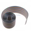 1M 3.3ft 40 Way 40 pin Flat Color Rainbow Ribbon IDC Cable Wire Rainbow Cable in Stock view 2