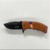 GIFTS INFINITY Customized Pocket Folding Knife with Metal Blade Engraving - Groomsmen Wedding Party Personalized Monogrammed Engraved for Free (GI-55RW) view 3