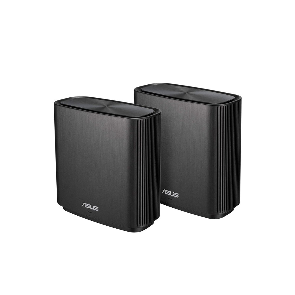 ASUS ZenWiFi AC3000 Tri-Band Mesh WiFi System (CT8 2PK) - Whole Home Coverage up to 5400 sq.ft & 4+ Rooms, AiMesh, Included Lifetime Internet Security, Easy Setup, 3 SSID, Parental Control, Charcoal