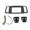 7BLACKSMITHS Double Din Radio Dash Compatible with 2005-2007 Jeep Grand Cherokee Dash Install Radio Kit Navigation Radio Bezel with Wiring Harness Antenna Adapter view 1