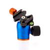 3 Legged Thing AirHed Pro Tripod Head with 360 Degree Panning Base, Arca-Swiss Compatible Ball Head Suitable for Heavier Cameras - Tripod and Monopod Compatible - Blue (AHPROBLUE) view 2