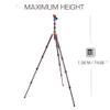 3 Legged Thing Albert Kit 2.0 Carbon Fiber Compact Travel Tripod System with AirHed Pro Ballhead - Earth Bronze (ALBERTKIT2) view 3