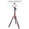 3 Legged Thing Albert Kit 2.0 Carbon Fiber Compact Travel Tripod System with AirHed Pro Ballhead - Earth Bronze (ALBERTKIT2) view 4