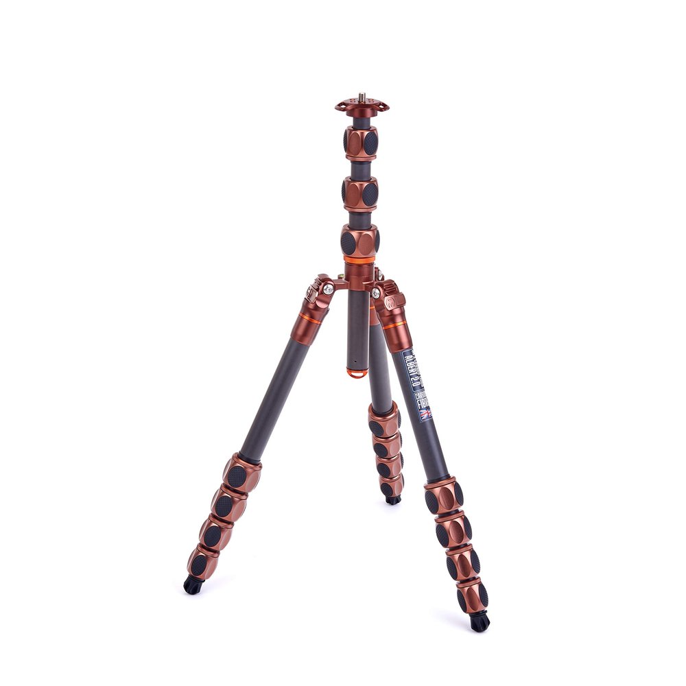 3 Legged Thing Albert 2.0 Carbon Fiber Travel Tripod System Huge Working Height - Earth Bronze (ALBERT2)
