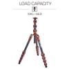 3 Legged Thing Albert 2.0 Carbon Fiber Travel Tripod System Huge Working Height - Earth Bronze (ALBERT2) view 3