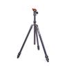 3 Legged Thing Pro Range 2.0 Winston 2.0 Kit Carbon Fibre Tripod System - Adjustable Camera Tripod with 3 Counterfold Detachable Legs for Monopod Conversion - Metallic Slate Grey (WINSTONKITGREY2) view 1
