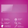atFoliX Plastic Glass Protective Film compatible with Siemens EQ.6 plus extraKlasse, 9H Hybrid-Glass FX Screen Protector view 3