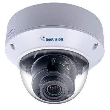 GEOVISION GV-TVD8710 8MP Super Low Lux WDR Pro IR PoE Network Outdoor Dome Camera with Motorized varifocal Lens RJ45 Connection