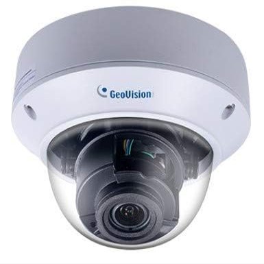 GEOVISION GV-TVD8710 8MP Super Low Lux WDR Pro IR PoE Network Outdoor Dome Camera with Motorized varifocal Lens RJ45 Connection