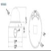 GEOVISION GV-TVD8710 8MP Super Low Lux WDR Pro IR PoE Network Outdoor Dome Camera with Motorized varifocal Lens RJ45 Connection view 2