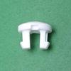 Asia Buy Horizontal Blinds Plastic Bottom Rail Ladder Cord Button Plug 1/2"- White (100) view 3