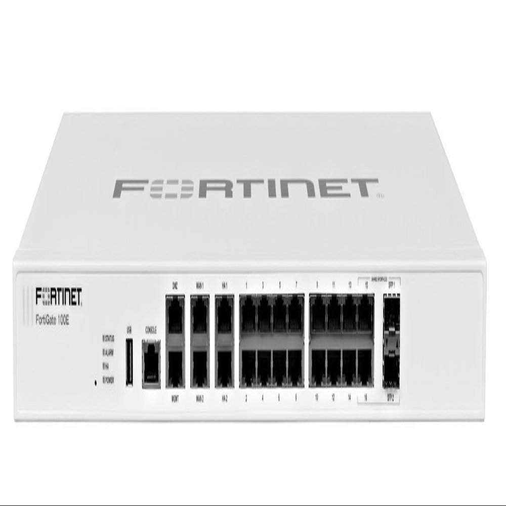 Fortinet FG-100E FortiGate 100E Network Security Firewall Appliance [No License] (Renewed)