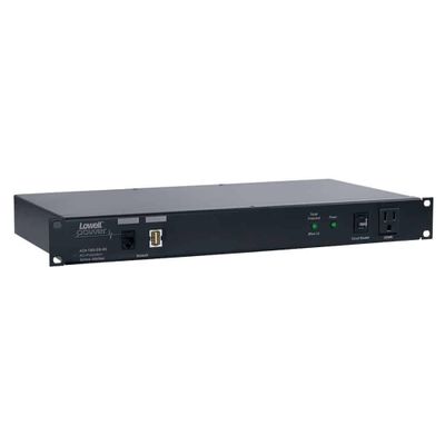 Lowell ACR-1505-SSI-RC PDU with 5 (15A) Outlets, Surge Suppression, Network Interface, Charging Ports(Rear); 5(15A) NEMA Outlets: 1 Front, 4 Rear; High-Speed Charging Connectors on Panel Rear