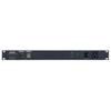 Lowell ACR-1505-SSI-RC PDU with 5 (15A) Outlets, Surge Suppression, Network Interface, Charging Ports(Rear); 5(15A) NEMA Outlets: 1 Front, 4 Rear; High-Speed Charging Connectors on Panel Rear view 3