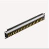 BitTree - BH-B124A1B12-12GHz 4K/8K Single-Link BNC Coaxial Bulkhead Patch Panel with Designation Strip - 1x24 1RU view 1
