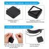 Loradar Retractable Cable Lock with Cable Tether Safety Strap, Wire Rope Safety Lock for Earphone and All Kinds of Exhibits Such As Glasses, Shoes, Key Box, Jewelry, Watches-2 Pack view 3
