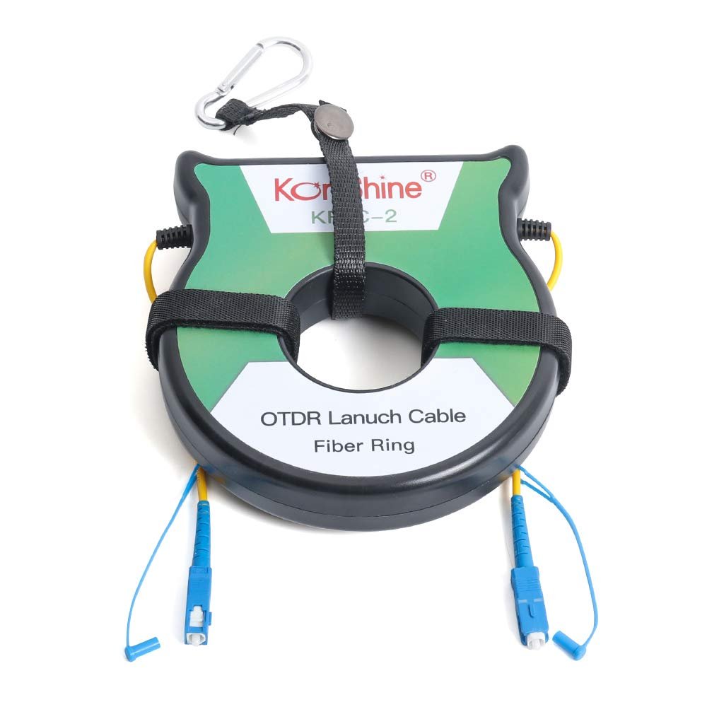 Fiber Optic OTDR Dead Zone Eliminator Fiber 1000meter 9/125um With Adapters Special Storage Bin Design (1000 SC-UPC/SC-UPC)