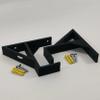 3D Cabin Wall Bracket Wall Mount Compatible with Sonos Connect Amp (ZP120) Black view 2