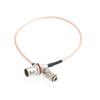 HangTon DIN 1.0/2.3 to Female BNC HD 3G 1080p SDI Adapter Cable for Blackmagic Video Assist Hyperdeck 75 ohm (30cm, DIN 1.0/2.3 to Female BNC RG179) view 1