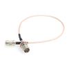 HangTon DIN 1.0/2.3 to Female BNC HD 3G 1080p SDI Adapter Cable for Blackmagic Video Assist Hyperdeck 75 ohm (30cm, DIN 1.0/2.3 to Female BNC RG179) view 3
