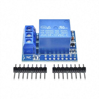 1 Set for WeMos D1 Mini One Channel Relay Shield Module Mini Shield ESP8266 Development Board 1 Channel Relay for Arduino 12V