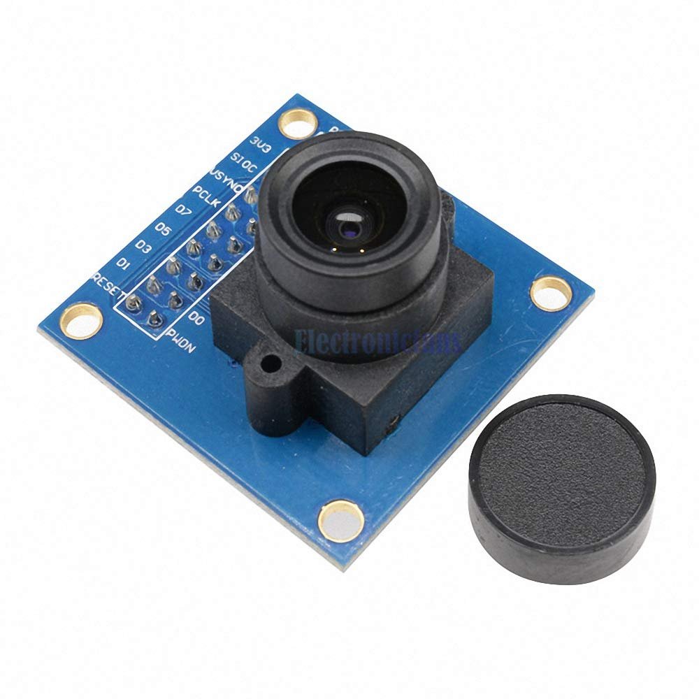 OV7670 300KP Camera Module Supports VGA CIF 640X480 Auto Exposure Control Display Compatible I2C Interface for Arduino DIY KIT