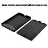 ASHATA 2.5 Inch Enclosure, Portable Hard Drive Case with USB 3.0 for Laptop Drive SSD, Support 2.5 Inch for SATA/ for SATA 2/ for SATA 3 and SSD Solid State Drive (Black) view 2
