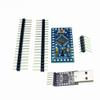 1Set atmega328 Atmega328P Pro Mini 5V 16M Board Module for Arduino + 6PIN CP2102 USB 2.0 to UART TTL Adapter Converter view 1