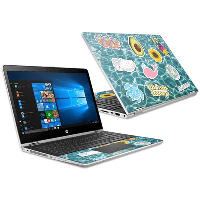 MightySkins Skin for HP Pavilion X360 15.6" (2018) - Vsco Girl | Protective, Durable Finish | Easy to Apply, Remove, and Change Styles | Made in The USA