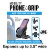 Easy To Use Products Mobility Phone Grip, Cell Phone Holder for Walkers Wheelchairs and Scooters view 3