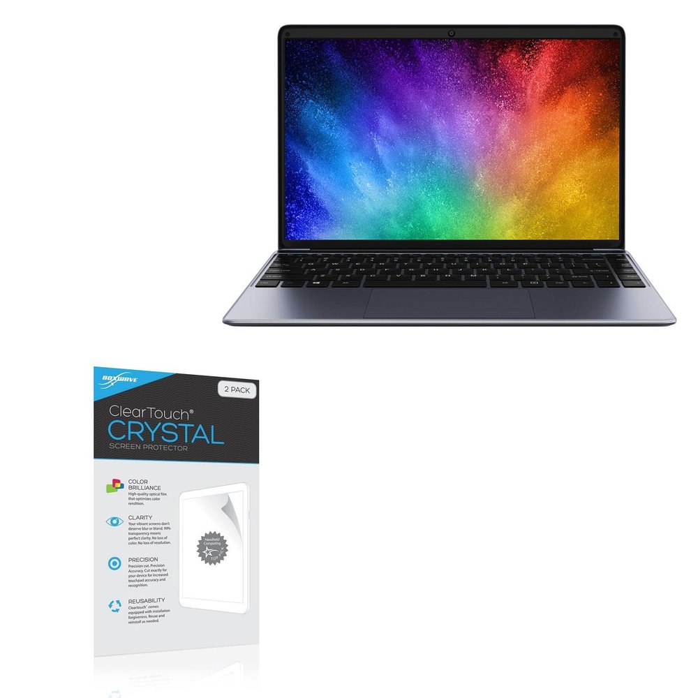 BoxWave Screen Protector Compatible with Chuwi HeroBook (14.1 in) - ClearTouch Crystal (2-Pack), HD Film Skin - Shields from Scratches