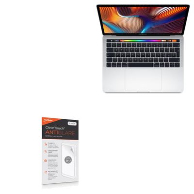 BoxWave Screen Protector Compatible with Apple MacBook Pro 13" (2019) - ClearTouch Anti-Glare (2-Pack), Anti-Fingerprint Matte Film Skin