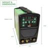 Everlast Welders Canada PowerArc 210STL Stick Lift TIG IGBT Inverter Welder E6010 Capable 110/220 Dual Voltage view 3