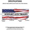 Truck Tailgate Wrap USA Trinity HD Decal Graphics MightySkins Professional Grade 3M Material Universal Fit for Full Size Trucks Weatherproof & Car Wash Safe Made In The U.S.A., Dominican Flag in The Wind (TG-USA Trinity) view 2