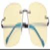 CessBlu Blue Light Blocking Glasses for Men Reading Computer Anti Glare UV Eyeglasses Flexible Rimless Yellow Filter (Gunmetal)+0.5 view 1