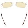 CessBlu Blue Light Blocking Glasses for Men Reading Computer Anti Glare UV Eyeglasses Flexible Rimless Yellow Filter (Gold)+1.25 view 4