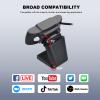 Auto Focus Full HD Webcam 1080P Auto-Light Balance- Pro Web Camera With Dual Digital Microphone USB Computer Webcam For PC Laptop Desktop MAC Video Calling Made For Meetings And Works For Streaming view 3