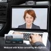 Auto Focus Full HD Webcam 1080P Auto-Light Balance- Pro Web Camera With Dual Digital Microphone USB Computer Webcam For PC Laptop Desktop MAC Video Calling Made For Meetings And Works For Streaming view 4