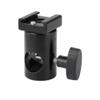CAMVATE Light Stand Head with Cold Shoe Mount Adapter - 2418 view 1