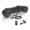 BOSS Audio Systems UTV4BRGB ATV Sound System - 4 Inch Speakers, Tweeters, IPX5 Weatherproof, Bluetooth, Built-in Amplifier, Multi-Color Illumination view 1