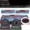 4.3" Inch HD Rearview Mirror+1280x720 Pixels 1000TV Lines HD Reversing Camera, HD Night Vision Rear View Replacement Camera Citroen Jumpy/Peugeot Expert/Toyota Proace van 3 transporter 2007-2016 view 2