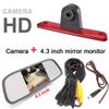 4.3" Inch HD Rearview Mirror+1280x720 Pixels 1000TV Lines HD Reversing Camera, HD Night Vision Rear View Replacement Camera Citroen Jumpy/Peugeot Expert/Toyota Proace van 3 transporter 2007-2016 view 3